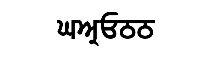 AnmolLipiThickTight  Free Fonts Download