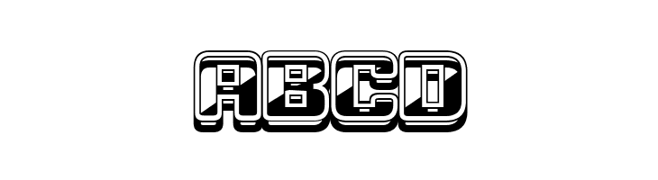 Shadow Overlapped Regular  Free Fonts Download