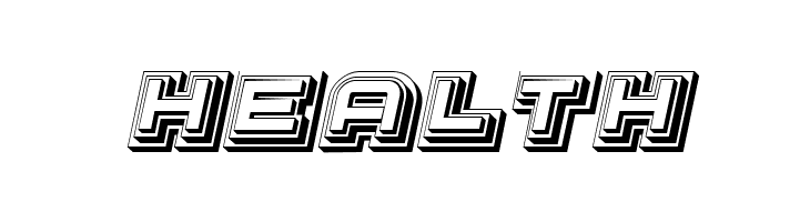Radiation Hollow Regular  Free Fonts Download