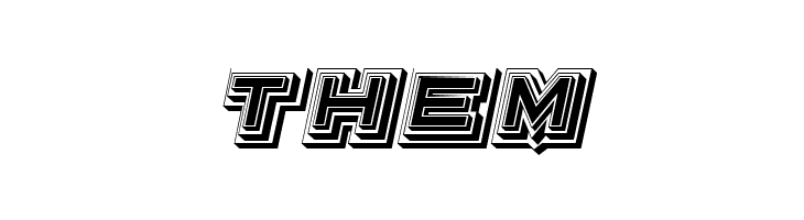 Radiation Filled Regular  Free Fonts Download