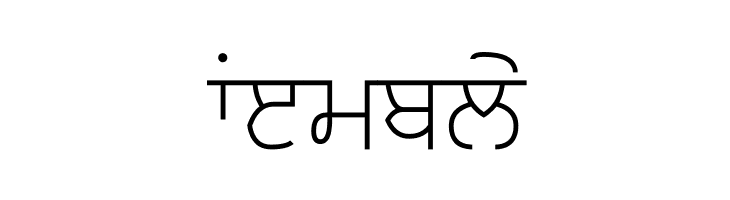 Bulara Thin Border Body  Free Fonts Download