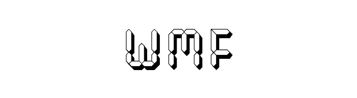 Gigabyte Hollow Regular  Free Fonts Download