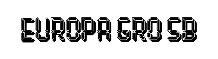 Gigabyte Regular  Free Fonts Download