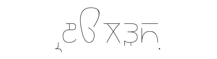 Rupe Ultra Thin  Free Fonts Download