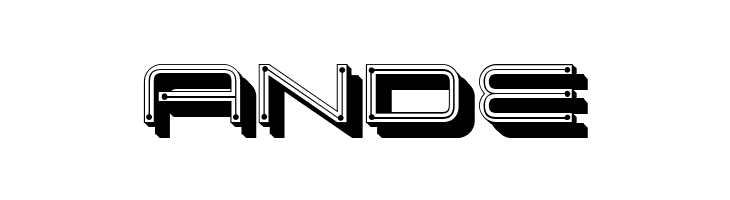 Gigamesh Regular  Free Fonts Download