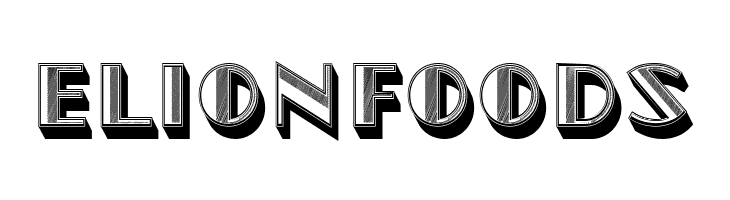 North Border Extruded Hollow Regular  Free Fonts Download