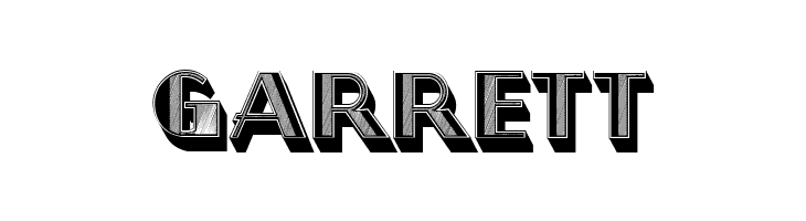 North Border Extruded Regular  Free Fonts Download