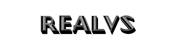 North Border Extruded Regular  Free Fonts Download