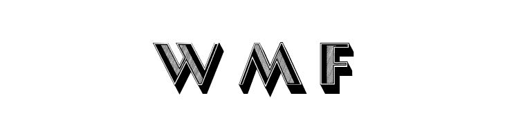 North Border Extruded Regular  Free Fonts Download