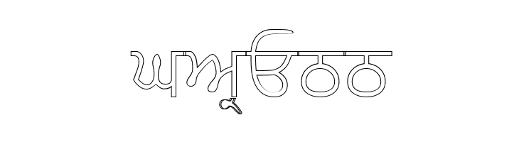 AmrOutlined  Free Fonts Download