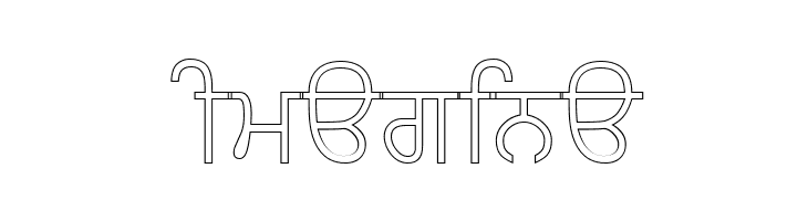 AmrOutlined  Free Fonts Download