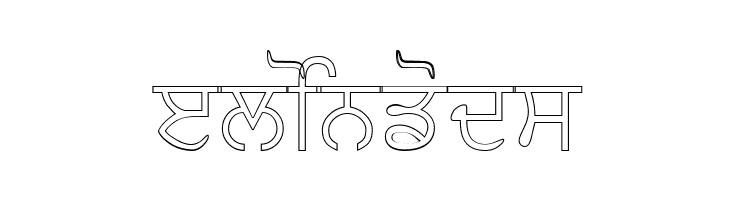 AmrOutlined  Free Fonts Download