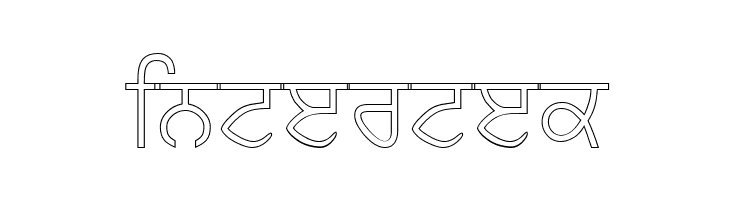 AmrOutlined  Free Fonts Download