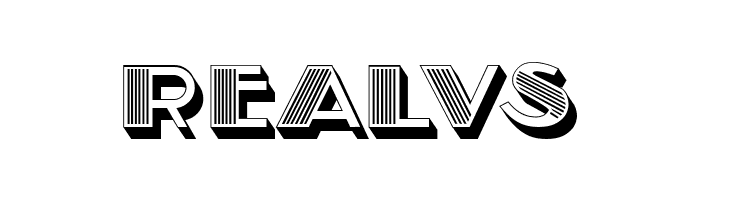 Perfomer 3D Hollow Regular  Free Fonts Download