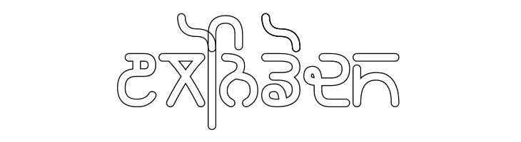 Rupe Outline Heavy  Free Fonts Download