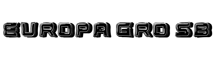 Unlimited 3D Regular  Free Fonts Download