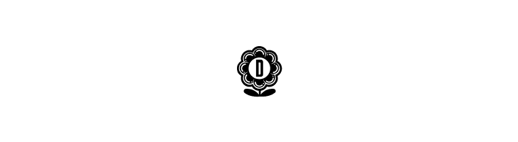 Flower Capitals 4 Regular  Free Fonts Download
