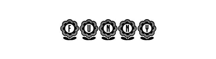 Flower Capitals 4 Regular  Free Fonts Download