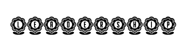 Flower Capitals 4 Regular  Free Fonts Download