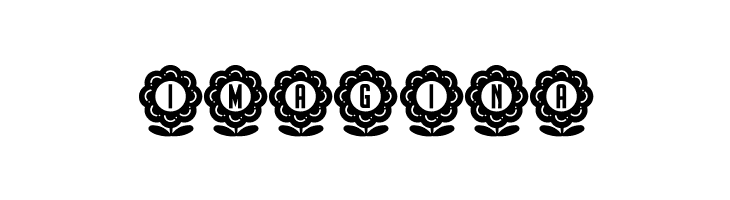 Flower Capitals 2 Regular  Free Fonts Download