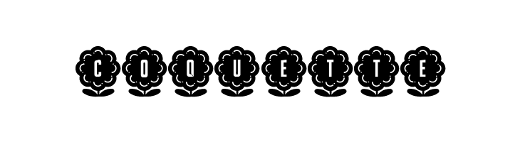 Flower Capitals Regular  Free Fonts Download