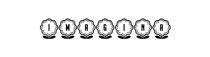 Flower Capitals 3 Regular  Free Fonts Download