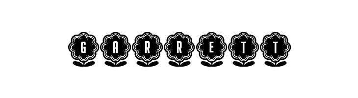 Flower Capitals 1 Regular  Free Fonts Download