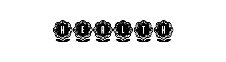 Flower Capitals 1 Regular  Free Fonts Download