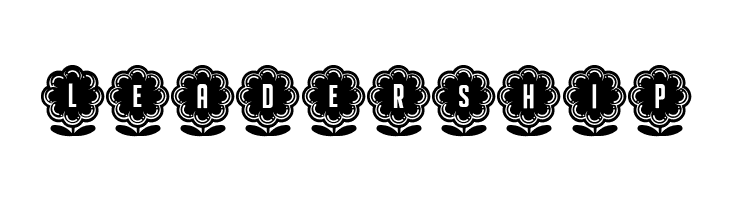 Flower Capitals 1 Regular  Free Fonts Download