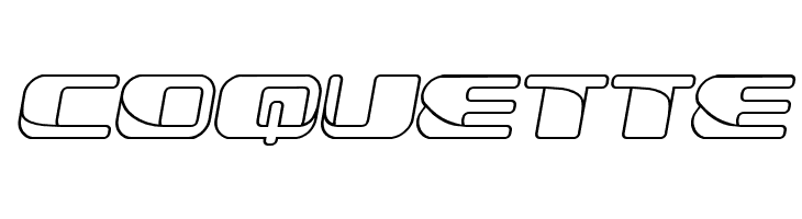 Forehead Fantasy Outline Slant  Free Fonts Download