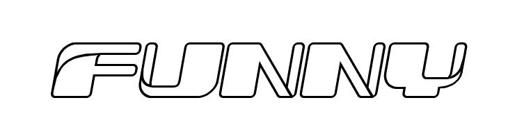 Forehead Fantasy Outline Slant  Free Fonts Download