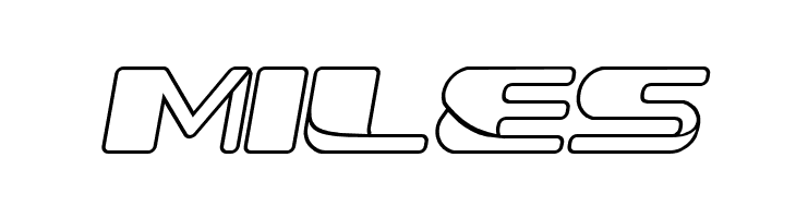 Forehead Fantasy Outline Slant  Free Fonts Download