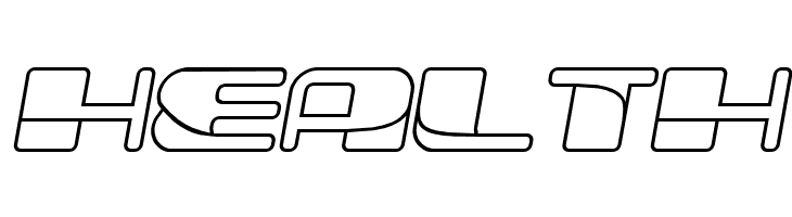 Forehead Fantasy Outline Slant  Free Fonts Download