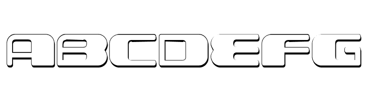 Forehead Round 3D Regular  Free Fonts Download