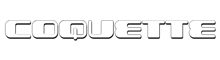 Forehead Round 3D Regular  Free Fonts Download