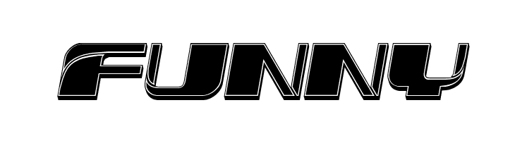 Forehead 3D Filled Slant  Free Fonts Download