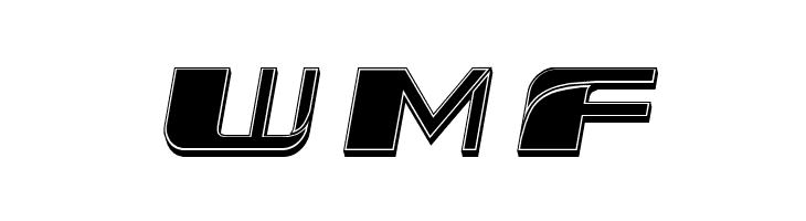 Forehead 3D Filled Slant  Free Fonts Download