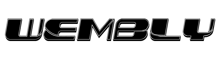 Forehead 3D Filled Slant  Free Fonts Download