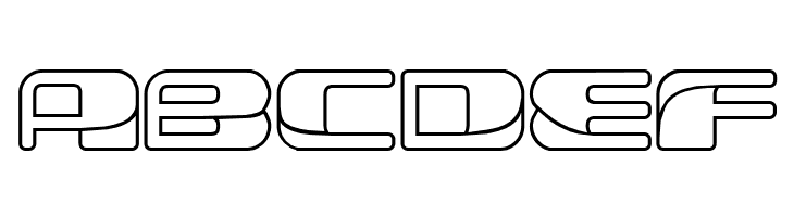 Forehead Fantasy Outline Regular  Free Fonts Download