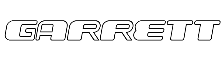 Forehead Outline Slant  Free Fonts Download