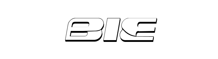 Forehead 3D Slant  Free Fonts Download
