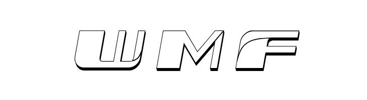 Forehead 3D Slant  Free Fonts Download