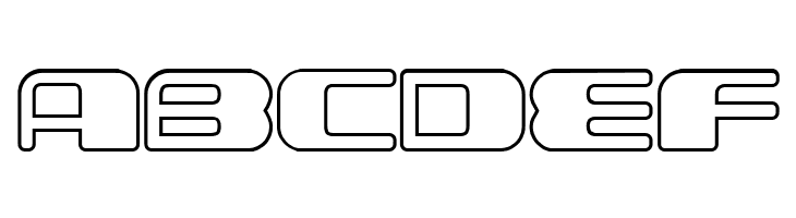 Forehead Outline Regular  Free Fonts Download