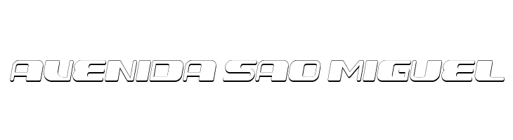 Forehead Round 3D Italic  Free Fonts Download