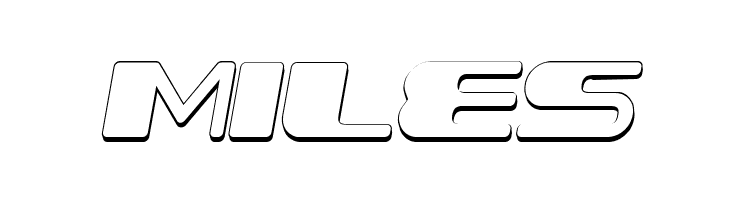 Forehead Round 3D Italic  Free Fonts Download