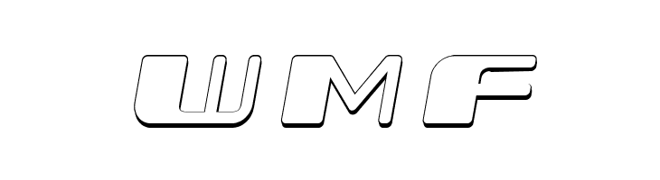 Forehead Round 3D Italic  Free Fonts Download