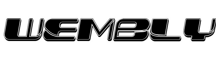 Forehead Fantasy 3D Filled Slant  Free Fonts Download