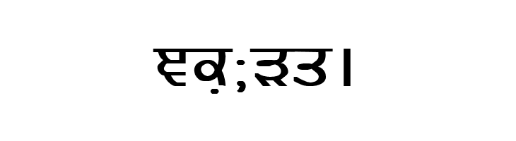 GurmukhiLys 020 Bold  Free Fonts Download