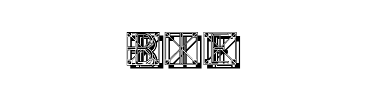 Wired Capitals Regular  Free Fonts Download