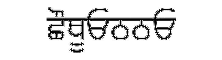 Bulara Thin Border  Free Fonts Download